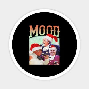 Retro Vtg Mood Drinking Christmas Humor Parody Music Magnet